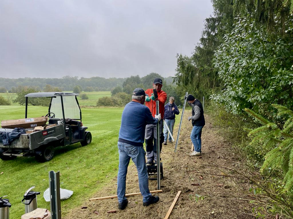 Der neue Wildschutzzaun