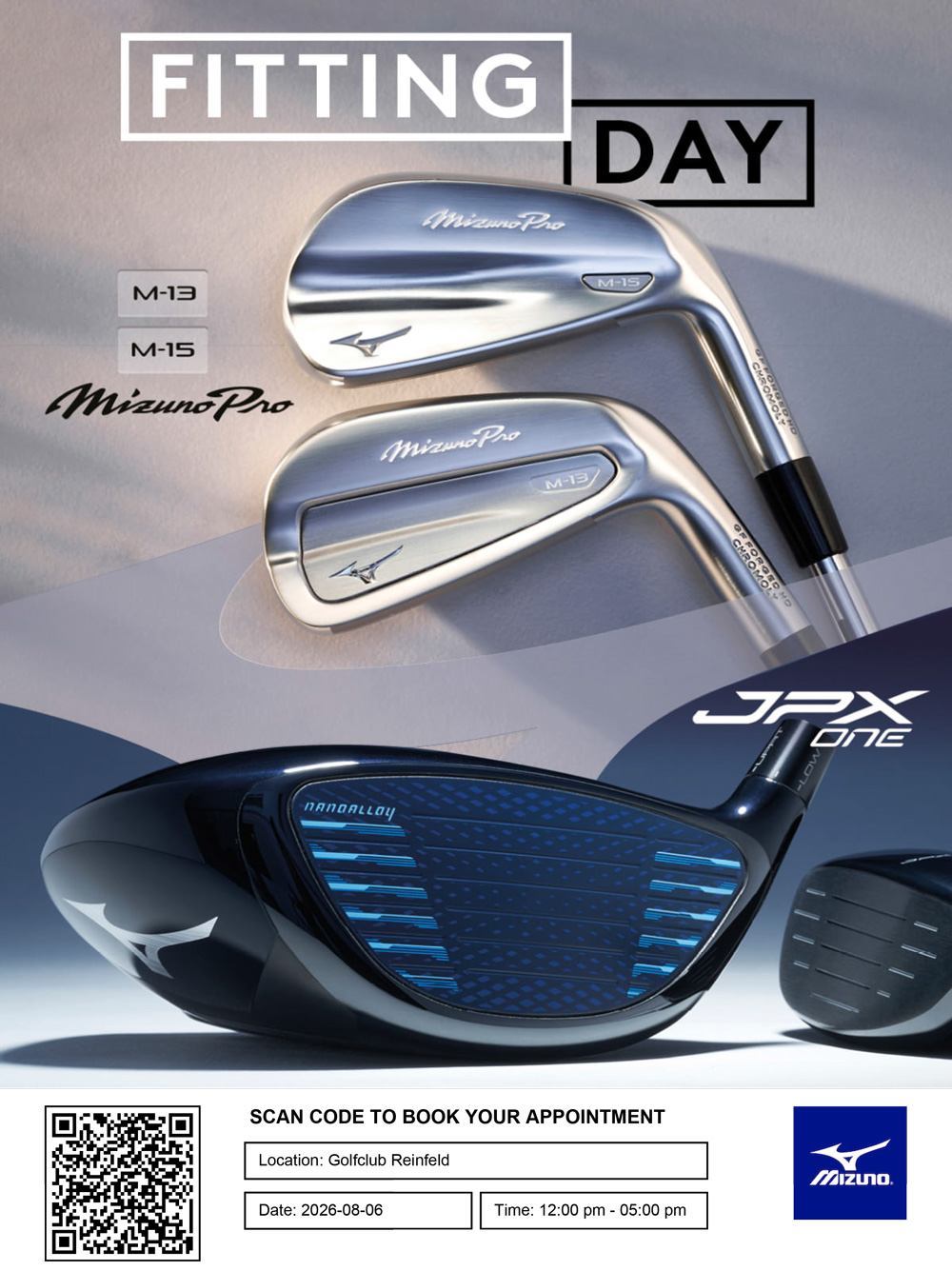 Golfclub Reinfeld e.V. - Mizuno Fitting Day